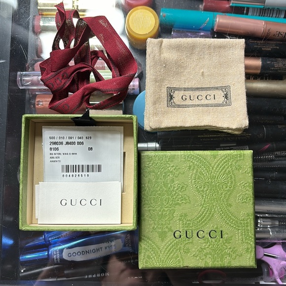 Gucci Silver Ring (size 5) - Picture 3 of 4